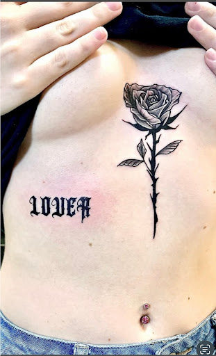 Explore fall leaf tattoo ideas, creative tattoo ideas in Cocoa, available at Rorschach Tattoo Shop and Piercing Studio