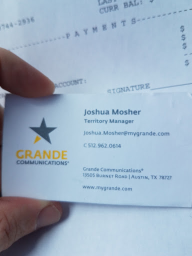Cable Company «Grande Communications - Austin Office», reviews and photos, 911 W Anderson Ln #123, Austin, TX 78757, USA