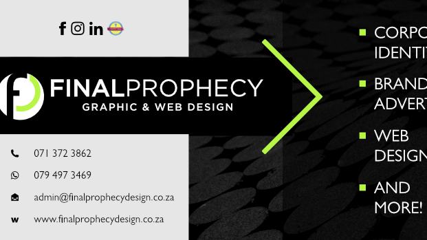Final Prophecy Graphic & Web Design