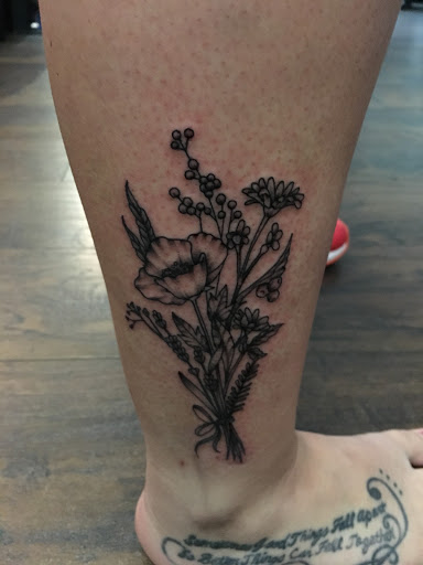 Explore grenade tattoo ideas, creative tattoo ideas in Kingsford, available at Deft Tattoo Studio