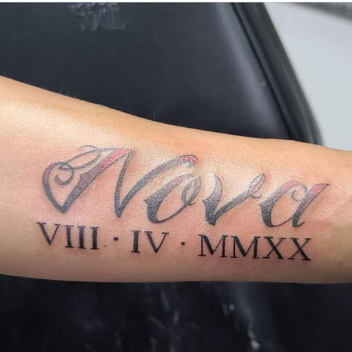 Explore women's leg sleeve tattoo ideas, creative tattoo ideas in Myrtle Beach, available at Myrtle Beach Ink