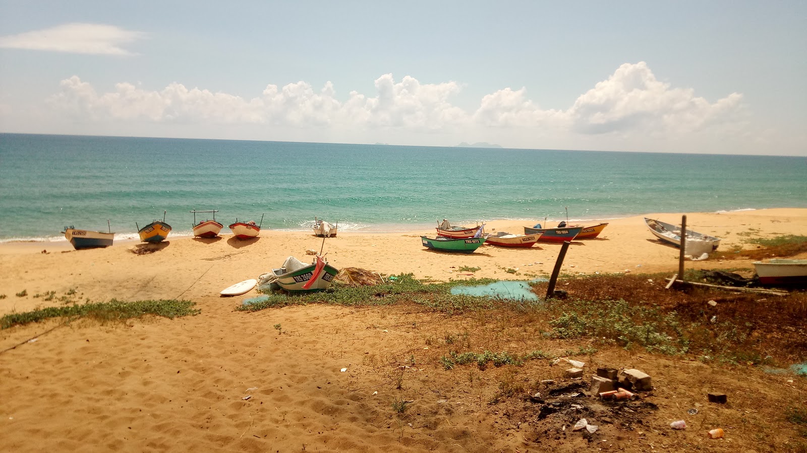 Foto af Rantau Abang Beach og bosættelsen