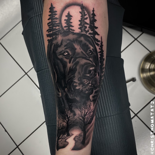 Explore dominant tattoo ideas, creative tattoo ideas in Sherwood, available at Golden Lotus Tattoo Studio