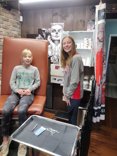 Explore mardi gras mask tattoo ideas, creative tattoo ideas in Leesport, available at Kens tattoo and body piercing