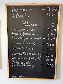 Carte du Snack bar O 30 à Velas