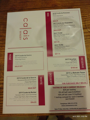 Winery «CALAIS Winery», reviews and photos, 8115 US-290, Hye, TX 78635, USA