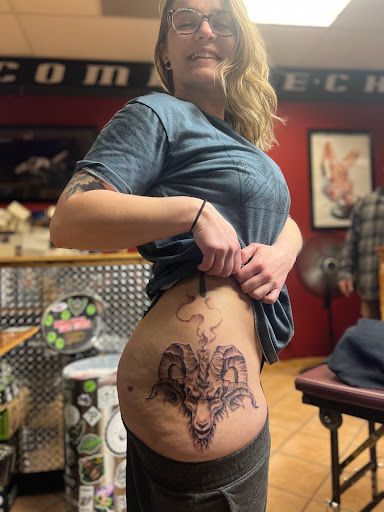 Explore female full sleeve tattoo ideas, creative tattoo ideas in Rapid City, available at Convicted Designs Tattoo & Piercing