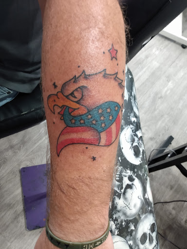 Explore baseball tattoo ideas, creative tattoo ideas in Paducah, available at The Tattoo Shop