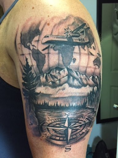Explore anagram tattoo ideas, creative tattoo ideas in Roanoke, available at Asylum Studios