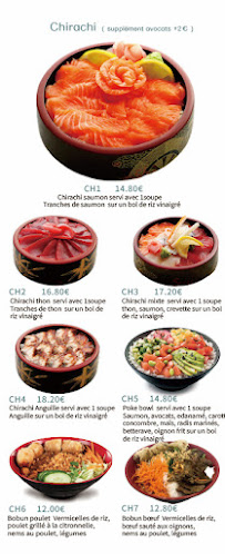 AKI SUSHI à Royan menu