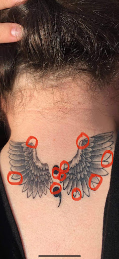 Explore street sign tattoo ideas, creative tattoo ideas in Hillsboro, available at Olde Town Ink Hillsboro