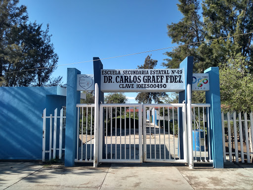 ESCUELA SECUNDARIA DR. CARLOS GRAEFF. FERNÁNDEZ