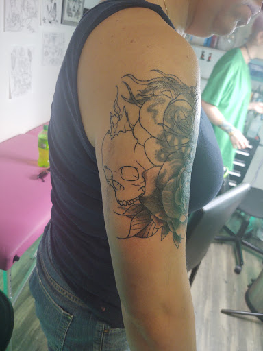 Explore tattoo birth date ideas, creative tattoo ideas in Goose Creek, available at Red Kirin Tattoo