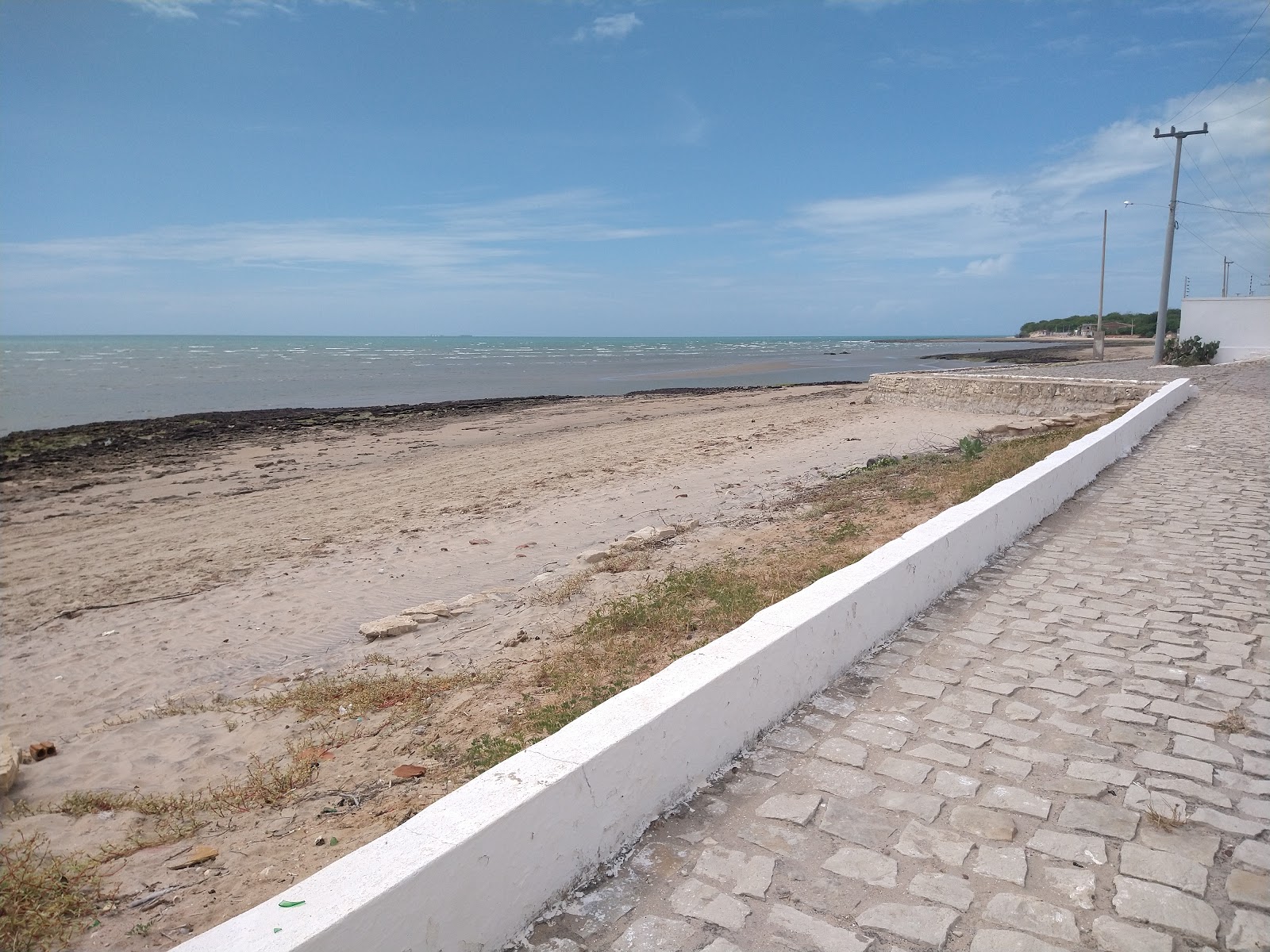 乌帕内马海滩的照片 带有长直海岸