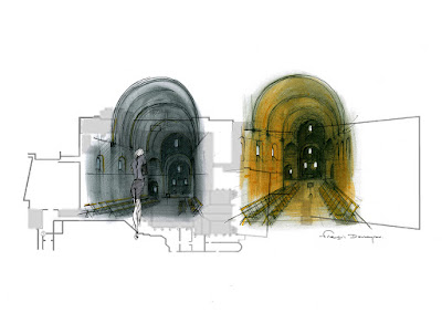 François Denayrou, illustrateur à Embrun