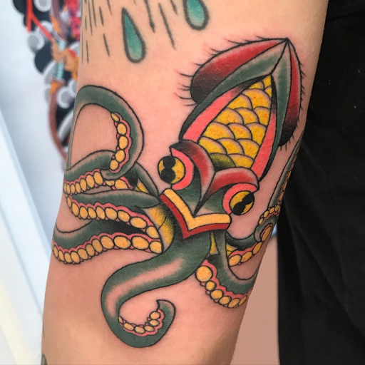 Explore coffee cup tattoo ideas, creative tattoo ideas in Virginia Beach, available at Studio Evolve
