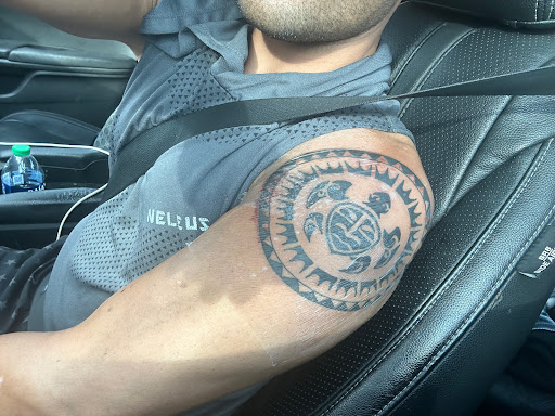 Explore beautiful disaster tattoo ideas, creative tattoo ideas in Summerville, available at Blackwater Tattoo Co.