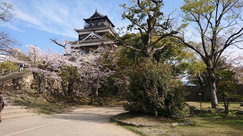 広島城 本丸上段 北側二重櫓跡