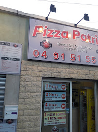 Menu / carte de Pizza Patrick - Gianni à Marseille