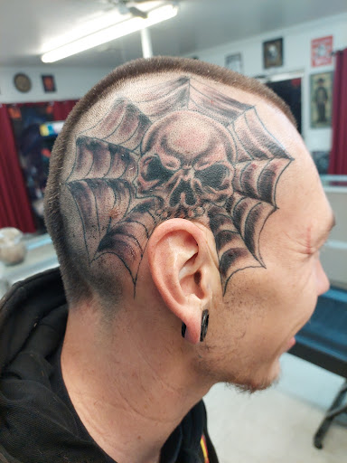 Explore inner ear tattoo ideas, creative tattoo ideas in Fort Mohave, available at RedRum Tattoo & Body Piercing Co.