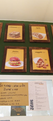 ZEM Vegan Bistrot à Bologna menu