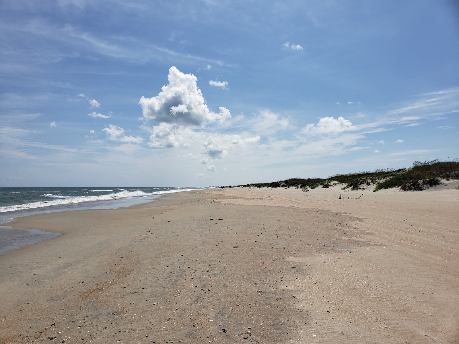 Foto von Ocracoke beach mit lange, gerade küste