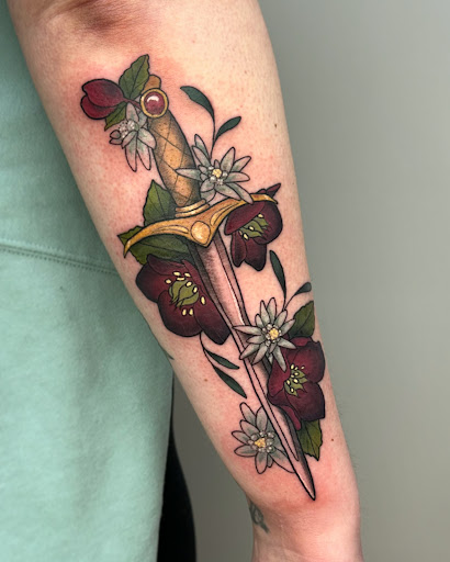Explore arm tribal tattoo cover up ideas, creative tattoo ideas in Middleboro, available at Take Heart Tattoo