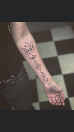 Explore cool guitar tattoo ideas, creative tattoo ideas in Stevens Point, available at Black Rabbit Tattooing