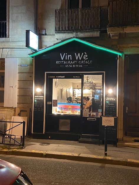 Restaurant Vin Wè à Bordeaux
