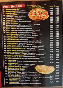 Menu du Hallenberger Grill à Hallenberg