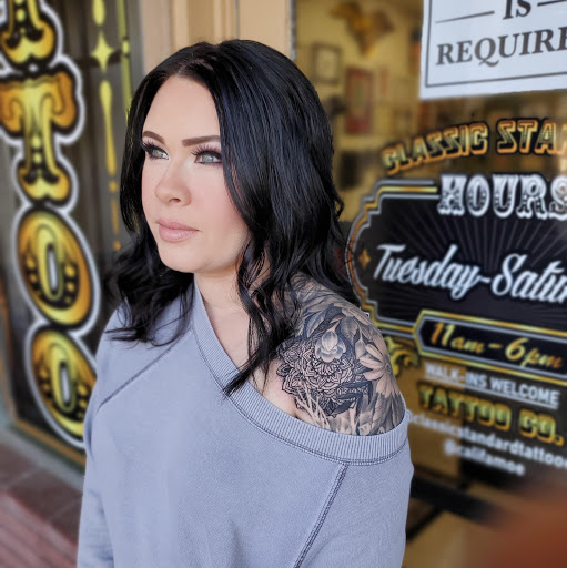 Explore dad and son tattoo ideas, creative tattoo ideas in Bakersfield, available at CLASSIC STANDARD TATTOO CO.