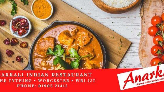 Anarkali Indian Restaurant & Takeaway Worcester - Restaurant