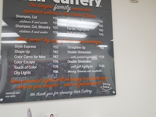 Hair Salon «Hair Cuttery», reviews and photos, 5637 Stone Rd Unit 14, Centreville, VA 20120, USA