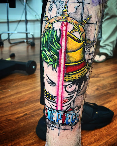 Explore tmc tattoo ideas, creative tattoo ideas in Cocoa, available at Rorschach Tattoo Shop and Piercing Studio