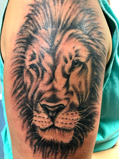 Explore egyptian sleeve tattoo ideas, creative tattoo ideas in Muncie, available at The Tattoo Studio