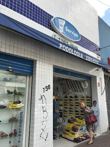 Logo da empresa - Servipe Ortopedia e Pedicuros