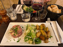 Steak tartare du Restaurant français La Pie Noir à Paris - n°17