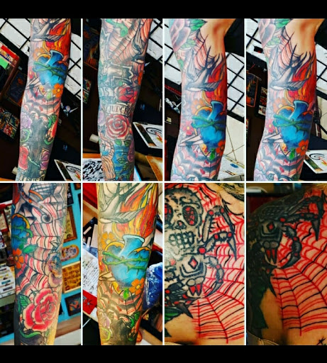 Explore brain tumor tattoo ideas, creative tattoo ideas in Englewood, available at The Original Big Daddy Tattoo & Body Piercing est.1997 est.1997