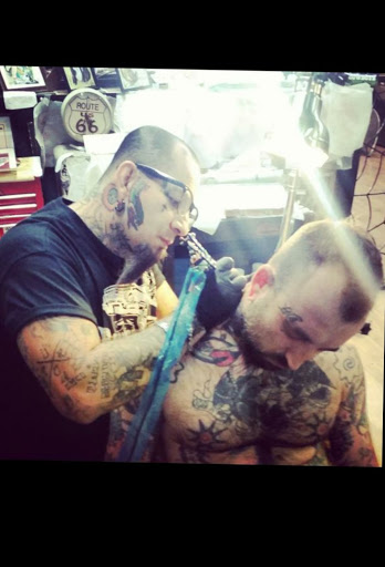 Explore akira tattoo ideas, creative tattoo ideas in Los Angeles, available at Tinta Rebelde hardcore tattoo