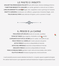 Menu du Belami - Hotel Ristorante Cantina à Maglie