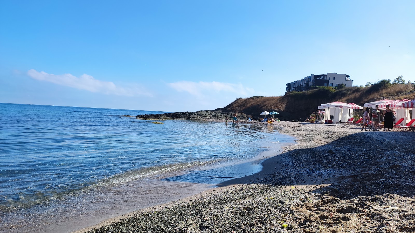 Foto de Mechata Dupka beach y el asentamiento