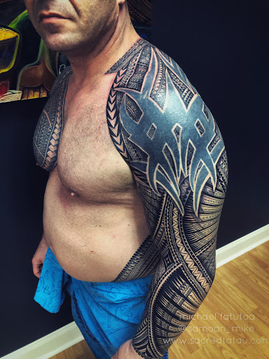 Explore grandchildren tattoo ideas, creative tattoo ideas in Tampa, available at Sacred Tatau