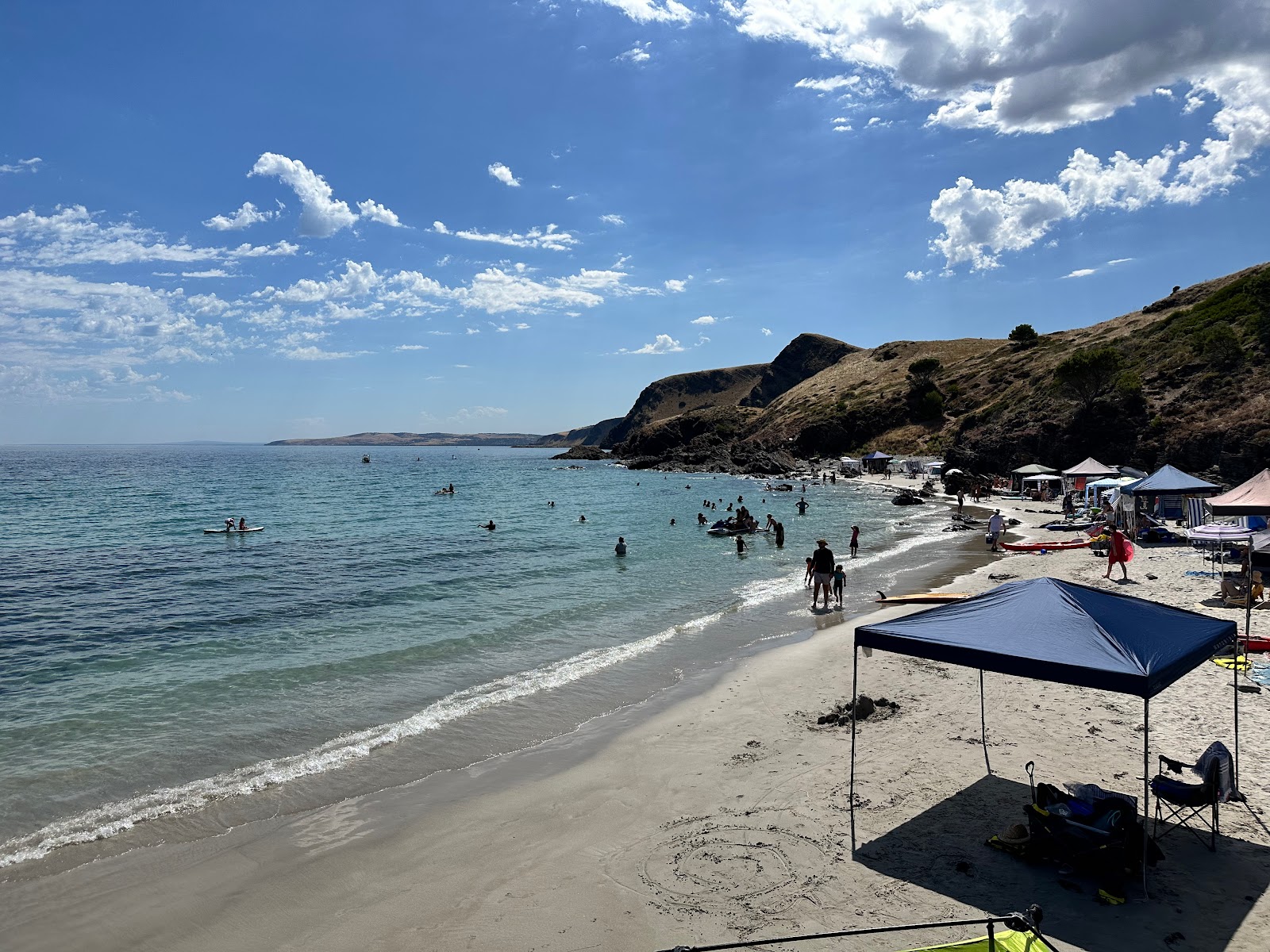 Foto van Second Valley Beach met hoog niveau van netheid