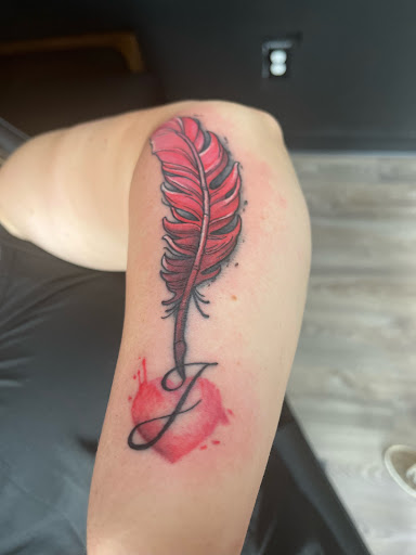 Explore broken tattoo ideas, creative tattoo ideas in La Crosse, available at Nickel & Brass Tattoo Collective