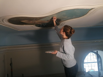 Noémie Klein restauration de peinture murale