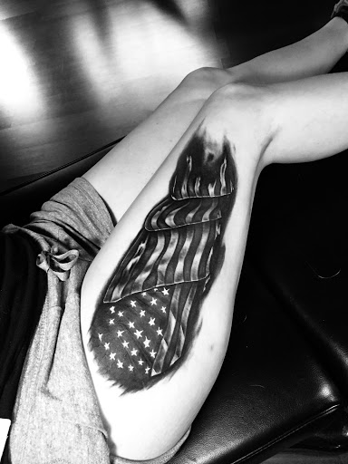 Explore tummy tattoo ideas, creative tattoo ideas in Marshfield, available at All The Above Tattoo Studio