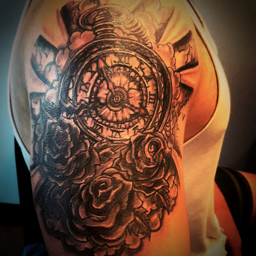 Explore 1986 tattoo ideas, creative tattoo ideas in Bridgeport, available at Pike Street Studios Tattoo and Body Piercing