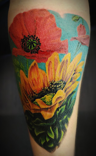 Explore tattoo ideas for grandma, creative tattoo ideas in Groves, available at Billet Tattoo Studio