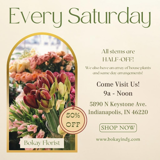 Florist «Bokay Florist», reviews and photos, 5890 N Keystone Ave, Indianapolis, IN 46220, USA