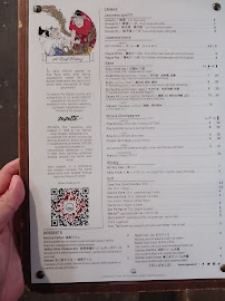 Restaurant de nouilles (ramen) Ippudo Saint- Germain à Paris (la carte)